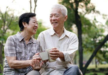 couple having coffee